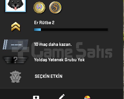 MAİNLİK /2 MADALYA FIRSAT HESAP/FACEİT BAĞLI DEĞİL