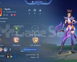 MOBİLE LEGENDS EPİK 68 KA SP TEK BAĞ HESAP