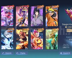 ULTRA HESAP  2 LEGEND + 370 SKIN + 8108 ELMAS