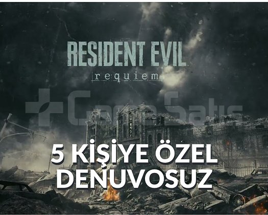 5 Kişiye Özel Resident Evil Requiem DENUVOSUZ