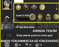 8 MADALYA / 1301 SAAT / 377 WIN/ FACEİT