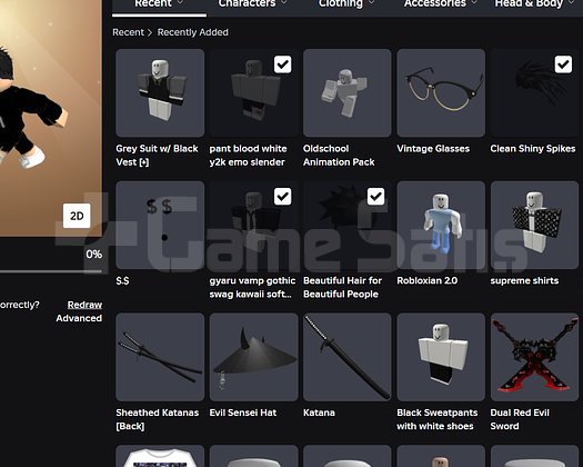 OFFSALE ŞAPKALI + DOLU ENVANTER ROBLOX HESAP