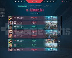 GÜNCEL İMMORTAL 1 YÜKSEK MMR SKİNLİ HESAP