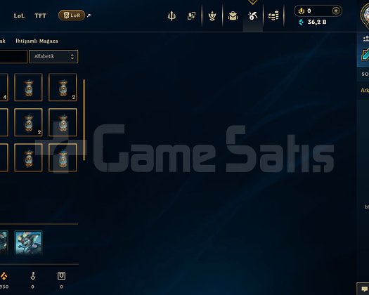 30 LVL BOL KOSTÜMLÜ UNRANKED HESAP HANDMADE!