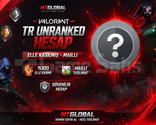 TR Unranked Valorant Hesap Elle Kasımlı Mailli