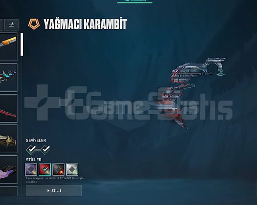YAĞMACI KARAMBİT, YELPAZE, EJDER ASİL, YİTİK OP+77
