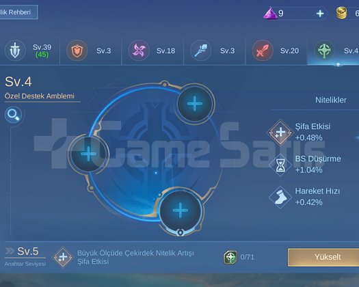 MOBİLE LEGENDS EPİK 65 KA SP TEK BAĞ TEMİZ HESAP