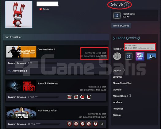 ANINDA TESLİM | 9 MADALYA | 1366 SAAT | FACEIT