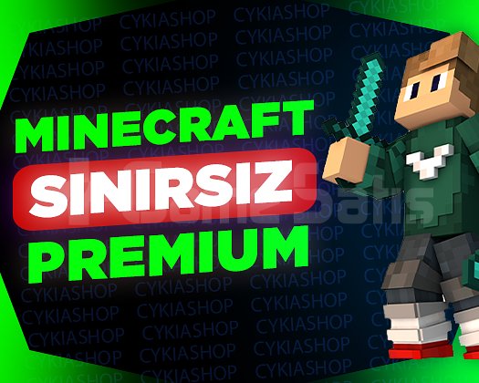 Minecraft Sınırsız Premium | Anlık Teslim