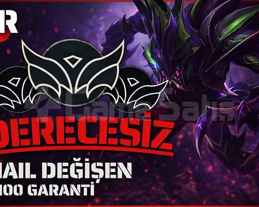 TR / +30 LVL + UNRANKED + HANDMADE + UCUZ