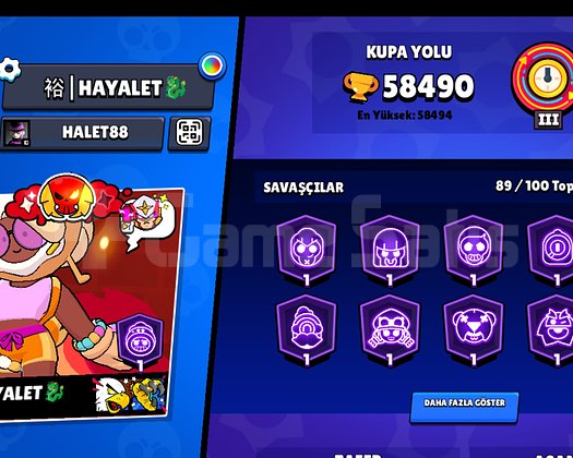 58k KOLEKSIYONLUK HESAP