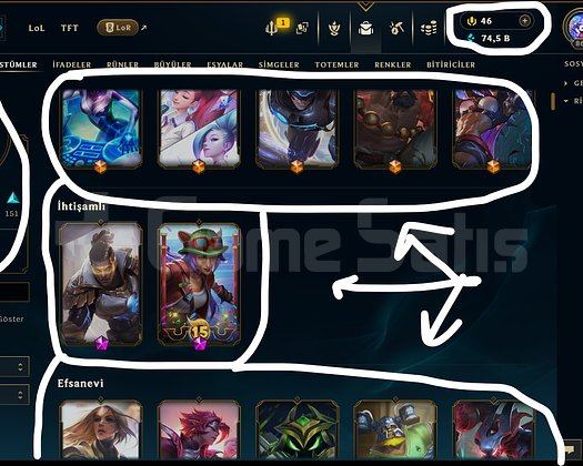 862 LEVEL / 354 SKİN / FUL HERO +MAİL +TELEFON