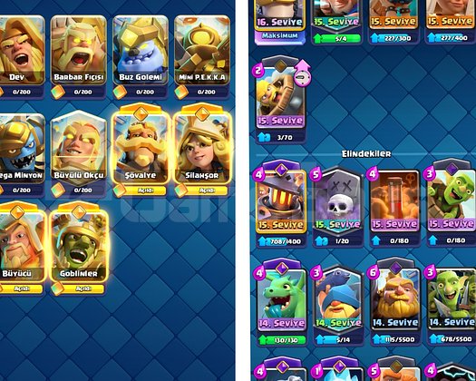 BU FIYATA DAHA İYİSİ YOK 55 LEVEL 12K KUPA