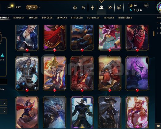 252 LEVEL / 536 SKİN / FUL HERO +MAİL +13K SATIŞ
