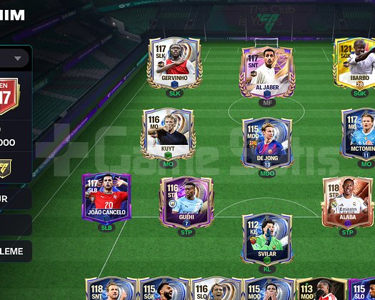 Fc mobile 117 gen efsanevi 3 kadro