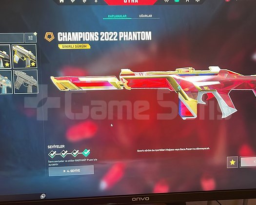 5 bıçak 7 vandal 4 phantom skin kapalı beta hesabı