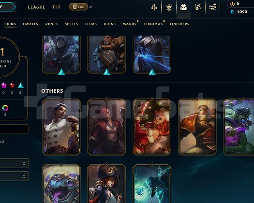 EUW Unranked | 11 Kostüm - 40 Hero | LoL Hesap