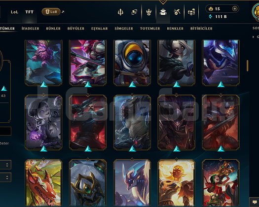 285 LEVEL / 156 SKİN / FUL HERO +MAİL +13K SATIŞ