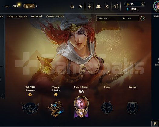 TR HAZIR UNRANKED FRESH 7 SKIN HANDMADE