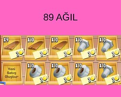 89 AĞIL MALZEMESİ