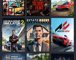 32 oyunlu Steam hesabı