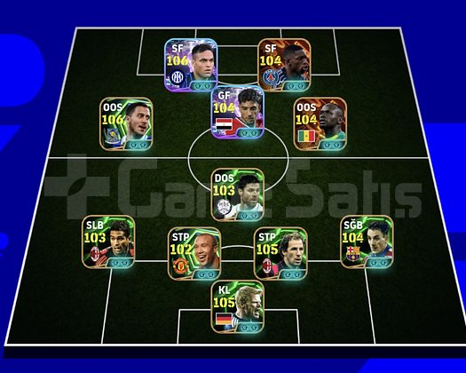 KG 3217 5 BOMBACI+MARTİNEZ+DEMBELE+HAZARD+MANE