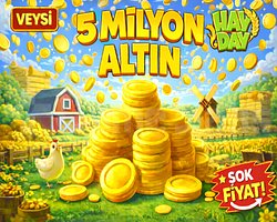 5 milyon altın