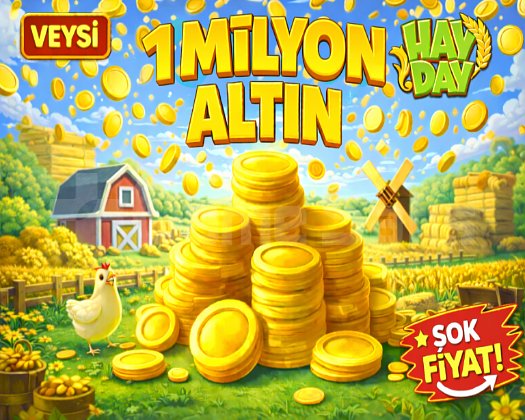 1 milyon altın