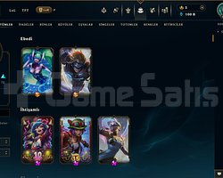 209 KOSTÜM 100K ÖZ 619 LVL EFSANE DOLU MAİL HESAP