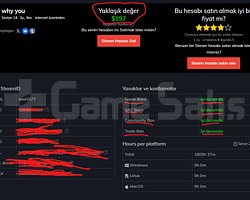 full + full oyunlu steam hesap