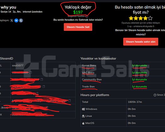 full + full oyunlu steam hesap