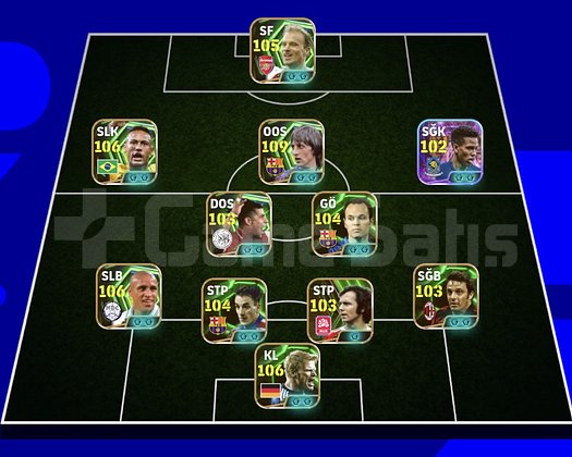 KG 3226 4 BOMBACI+NEYMAR+CRUYF+CARLOS+BERKAMP