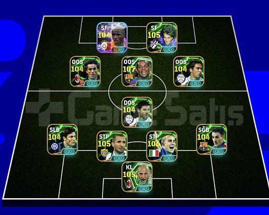 KG 3225 BOMBACI BALE+RONALDİNHO+OSİMHEN+ABBİATİ