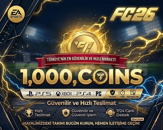 FC 26 - 1 MİLYON COINS - COMFORT TRADE