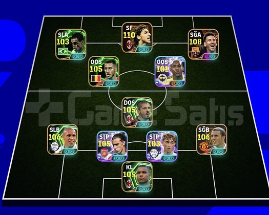 KG 3250 3 BOMBACI+MESSİ+TALİSCA+İBRAHİMOVİC