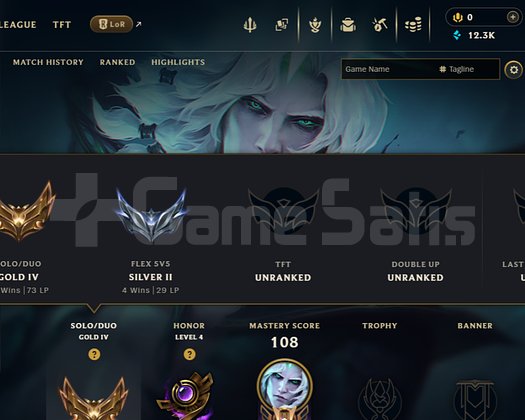 TR Gold 4 düşük elo çıtır hesap