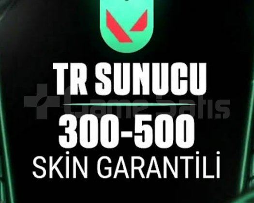 Valorant 300-500 Skin Garantili Random Hesap