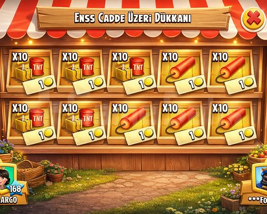 Hayday istediğiniz 100 adet patlayıcı ürün