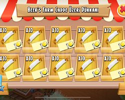 Hayday İstediğiniz 100 Adet Balta , Kürek ,Tester