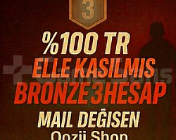 TR + BRONZ 3 + MAİL DEĞİŞEN +DÜŞÜK MMR  !