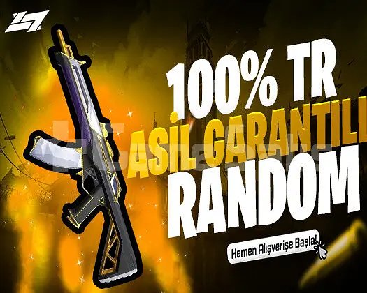100TR VALORANT ASİL RANDOM