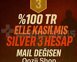 TR + SİLVER 3 + MAİL DEĞİŞEN +DÜŞÜK MMR  !