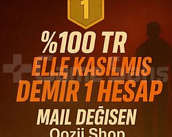 TR + DEMİR 1 + MAİL DEĞİŞEN +DÜŞÜK MMR  !