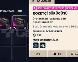 ROKETÇİ SÜRÜCÜ x6