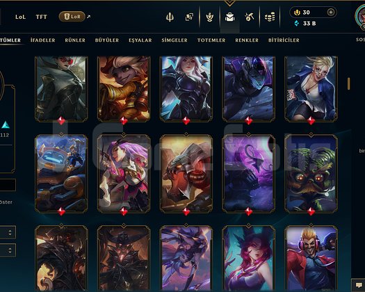 903 LEVEL / 193 SKİN / FUL HERO +MAİL +13K SATIŞ