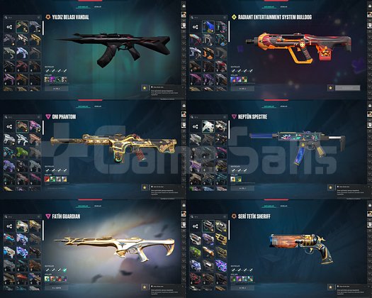 LIMITED 4 BICAK 17 SILAH SKINI PEAK DIA1
