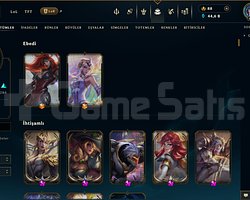 587 KOSTÜM 429 LVL 44K ÖZ EFSANE DOLU MAİL HESAP