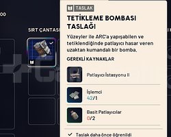 Tetikleme bombası taslağı