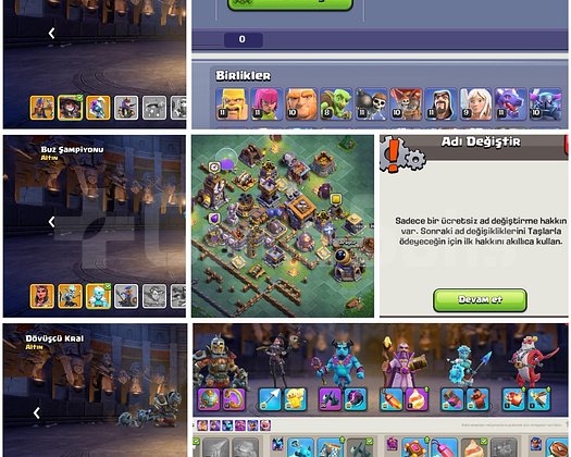 TH16COC |  173 LEVEL | ÜCRETSİZ İSİM HAKLI !!
