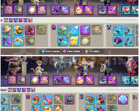 TH18COC |  240 LEVEL | TH17 MAXTAN GEÇME KÖY